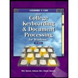 Gregg Keyboarding & Document Processing (1-120)