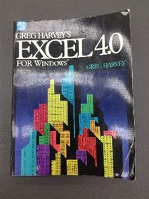 Greg Harvey's Excell 4.0 for W