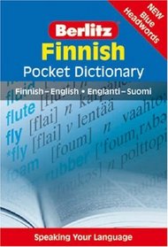 Berlitz Finnish Dictionary: Finnish- English / Englanti-suomi (Berlitz Pocket Dictionaries)