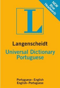 Langenscheidt Universal Dictionary Portuguese (Langenscheidt Universal Dictionaries (German))