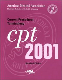 CPT/RVU 2001 Codes on Disk (Book with 3.5 Diskette & Single User License)