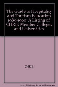 Hospitality and Tourism Education, Guide to 1989-90