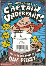 The Adventures of Captain Underpants and Captain Underpants and the Attack of the Talking Toilets (2 Books) (Captain Underpants)