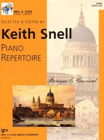 GP606 - Piano Repertoire: Baroque & Classical Level Six