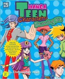 Manga Teen Characters: Drawing Kit