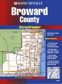 Rand McNally Broward County Streetfinder (Rand McNally Streetfinder)