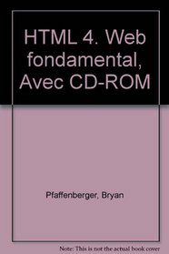 HTML 4 : Web fondamental