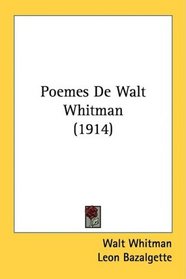 Poemes De Walt Whitman (1914)