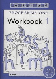 Letterland: Workbook 1 Programme 1