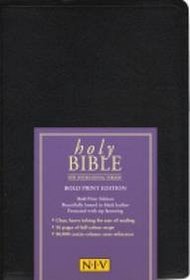 NIV Bold Print Bible