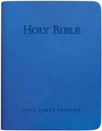 Holy Bible, blue Vivella