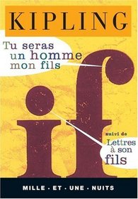 TU SERAS UN HOMME MON FILS