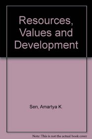 Resources, Values and Development