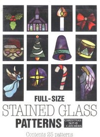 Stained Glass Patterns -- Full Size , Christmas Sun Catchers