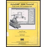 AutoCAD 2008 Tutorial First Level 2D - With CD