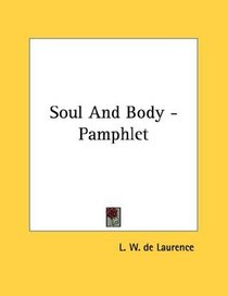 Soul And Body - Pamphlet