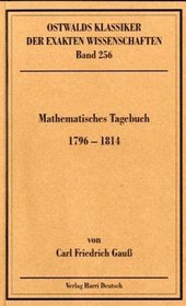Mathematisches Tagebuch 1796-1814.