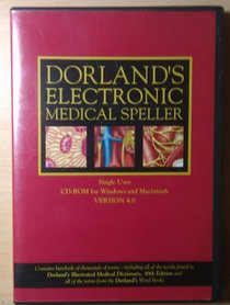 Dorland's Electronic Medical Speller (Cd-rom for Windows  Macintosh, 4.0)