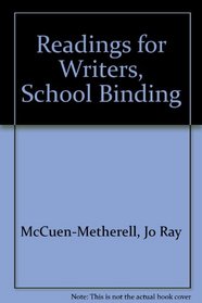 Readings for Writers, School Binding