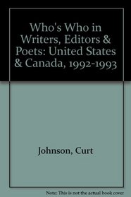 Who's Who in Writers, Editors & Poets: United States & Canada, 1992-1993