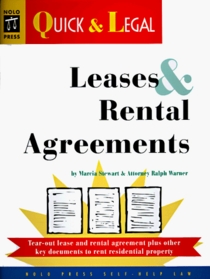Leases & Rental Agreements  (Quick & Legal Series)  2nd Ed.