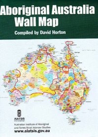 Aboriginal Australia Map: Large, Folded