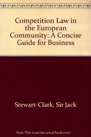 Competition Law in the European Community