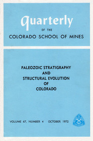 Paleozoic Stratigraphy and Structural Evolution of Colorado