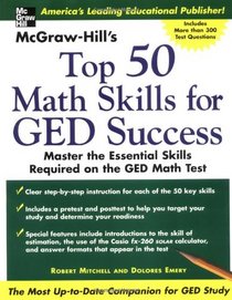 McGraw -Hill's Top 50 Math Skills For GED Success