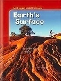 McDougal Littell Science Unit Resource Book Earth's Surface. (Paperback)