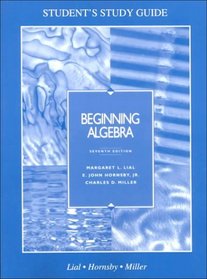 Beginning Algebra: Student's Study Guide