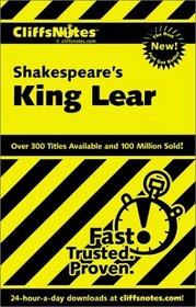 Cliffs Notes: Shakespeare's King Lear