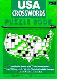 USA Crosswords Puzzle Book #28 (USA Crosswords)