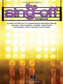The Sing-Off Songbook - 18 Songs Arranged For Vocal Group Or Piano