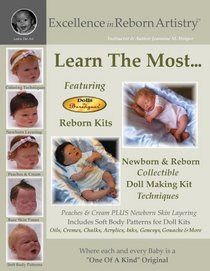 Learn the Most Reborn Coloring Techniques for Doll Kits + Soft Body Patterns in the Excellence in Reborn Artistry Series