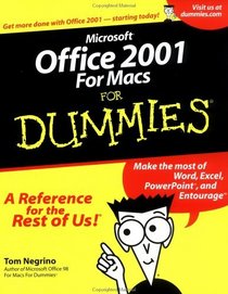 Microsoft Office 2001 for Macs for Dummies