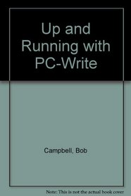 Up and Running With Pc-Write