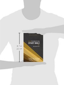 KJV, Foundation Study Bible, Hardcover, Multicolor