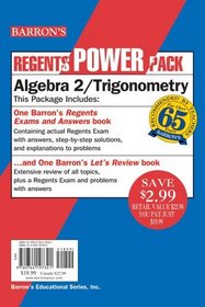 Algebra 2/Trigonometry Power Pack (Regents Power Packs)