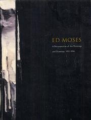 Ed Moses: A Retrospective of Paintings and Drawings, 1951-1996