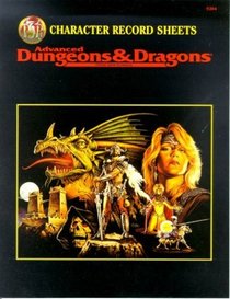 Character Record Sheets/Ref2 (Advanced Dungeons and Dragons 2nd Edition Accessory)