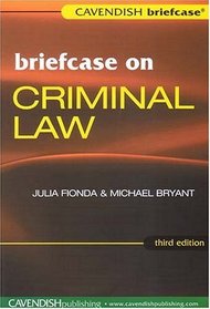 Briefcase on Criminal Law (Briefacse Series)