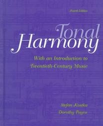 Tonal Harmony with an Introduction to 20th Century Music