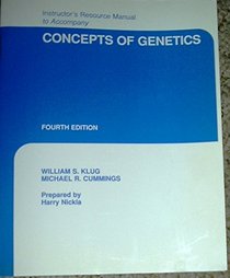 Instructor's resource manual to accompany Concepts of genetics