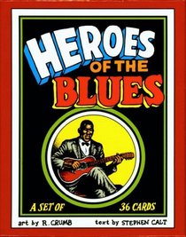 Heroes of the Blues Boxed Trading Card Set by R. Crumb