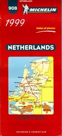 Michelin 1999 Netherlands Nederland/Michelin 1999 Pays-Bas (Michelin Map, 908)