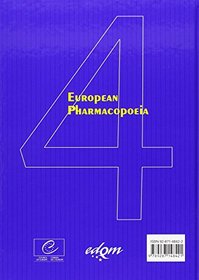 European Pharmacopoeia 4th Ed Supplement 4.4: Implementation Date 1/4/2003