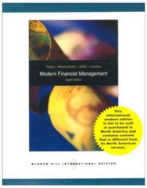 Modern Financial Management (With S&P Card)