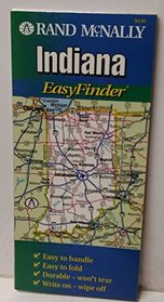 Rand McNally Easyfinder Indiana Map
