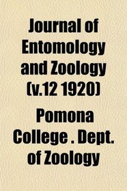 Journal of Entomology and Zoology (v.12 1920)